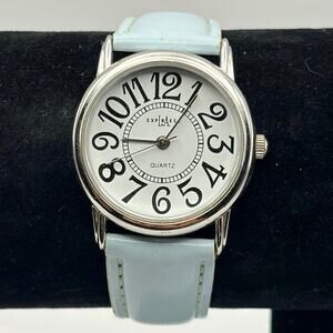 Silver & Blue L.a. Express Watch